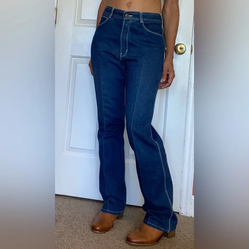VINTAGE Braxton Stretch Jeans 1980 - Picture 5 of 15